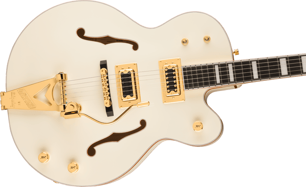 Gretsch G8424T Billy Duffy Signature Falcon LTD with Bigsby Ebony Fingerboard Vintage White Lacquer