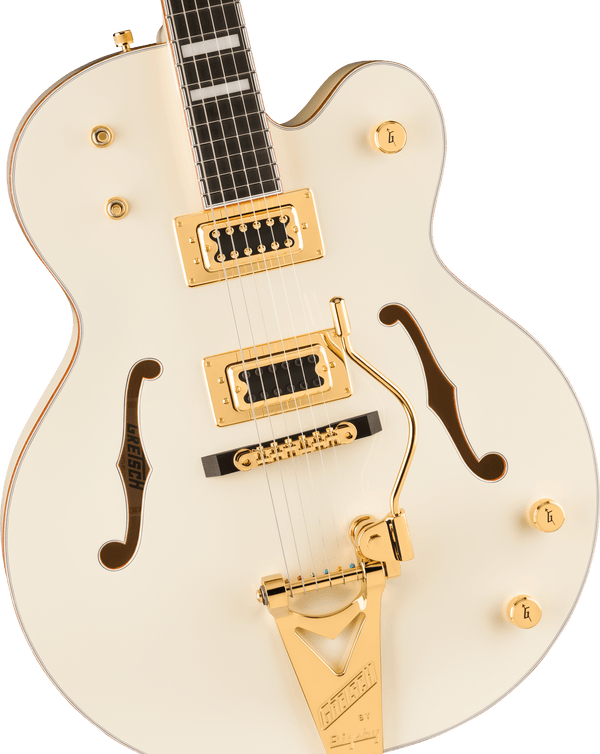 Gretsch G8424T Billy Duffy Signature Falcon LTD with Bigsby Ebony Fingerboard Vintage White Lacquer