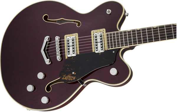 Gretsch G6609 Players Edition Broadkaster Center Block Double-Cut with V-Stoptail USA Full'Tron Pickups Dark Cherry Stain