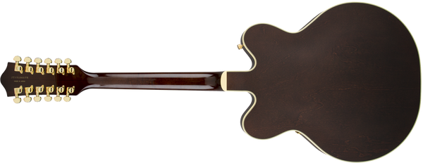 Gretsch G6122-6212 Vintage Select Edition '62 Chet Atkins Country Gentleman Hollow Body 12-String TV Jones Walnut Stain