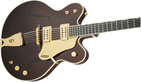 Gretsch G6122-6212 Vintage Select Edition '62 Chet Atkins Country Gentleman Hollow Body 12-String TV Jones Walnut Stain