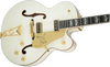 Gretsch G6136-55 Vintage Select Edition '55 Falcon Hollow Body with Cadillac Tailpiece - White Lacquer - Body