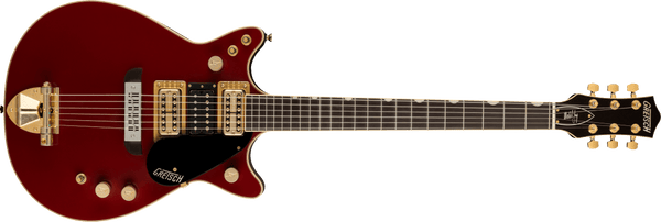 Gretsch G6131-MY-RB Limited Edition Malcolm Young Signature Jet Ebony Fingerboard Vintage Firebird Red