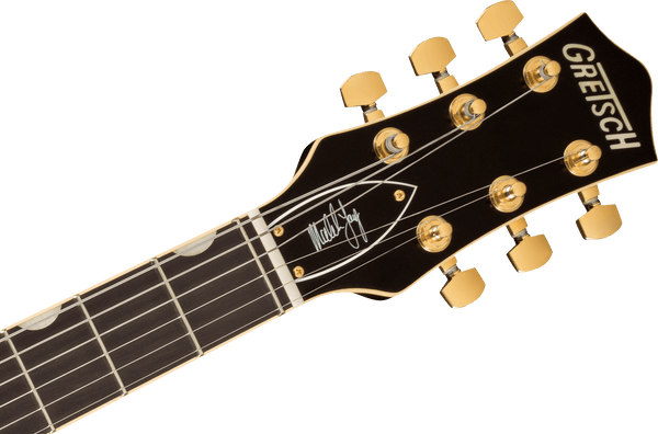 Gretsch G6131-MY-RB Limited Edition Malcolm Young Signature Jet Ebony Fingerboard Vintage Firebird Red