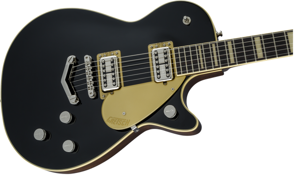 Gretsch G6228 Players Edition Jet BT with V-Stoptail Rosewood Fingerboard Black