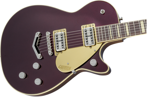 Gretsch G6228 Players Edition Jet BT with V-Stoptail Rosewood Fingerboard Dark Cherry Metallic