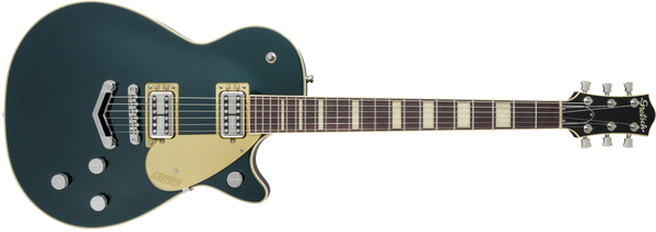 Gretsch G6228 Players Edition Jet BT with V-Stoptail Rosewood Fingerboard Cadillac Green