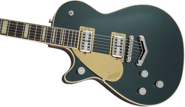Gretsch G6228LH Players Edition Jet BT with V-Stoptail Left-Handed Rosewood Fingerboard Cadillac Green