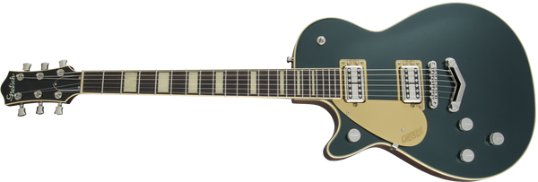 Gretsch G6228LH Players Edition Jet BT with V-Stoptail Left-Handed Rosewood Fingerboard Cadillac Green