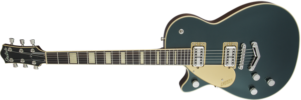 Gretsch G6228LH Players Edition Jet BT with V-Stoptail Left-Handed Rosewood Fingerboard Cadillac Green