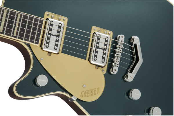 Gretsch G6228LH Players Edition Jet BT with V-Stoptail Left-Handed Rosewood Fingerboard Cadillac Green