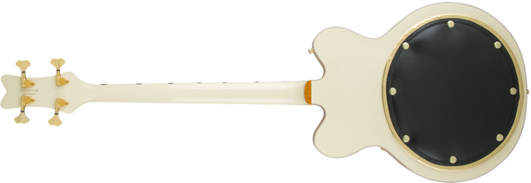 Gretsch G6136B-TP Tom Petersson Signature 4-String Bass - Aged White - 3