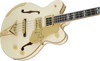 Gretsch G6136B-TP Tom Petersson Signature 4-String Bass - Aged White - 7
