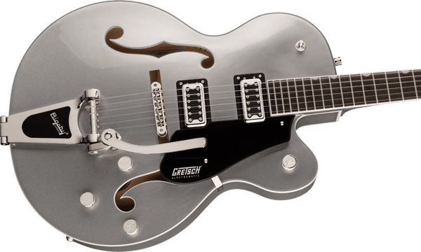 Gretsch G5420T Electromatic Classic Hollow Body Single-Cut with Bigsby Laurel Fingerboard Airline Silver