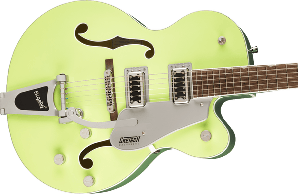 Gretsch G5420T Electromatic Classic Hollow Body Single-Cut with Bigsby Laurel Fingerboard Two-Tone Anniversary Green