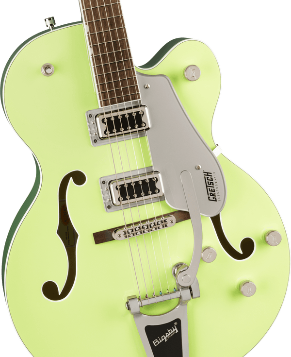Gretsch G5420T Electromatic Classic Hollow Body Single-Cut with Bigsby Laurel Fingerboard Two-Tone Anniversary Green
