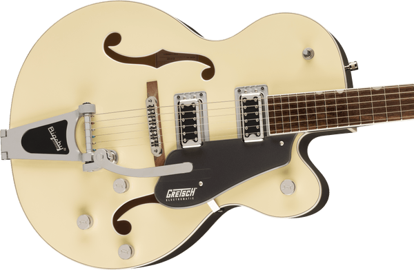 Gretsch G5420T Electromatic Classic Hollow Body Single-Cut with Bigsby Laurel Fingerboard Two-Tone Vintage White/London Grey
