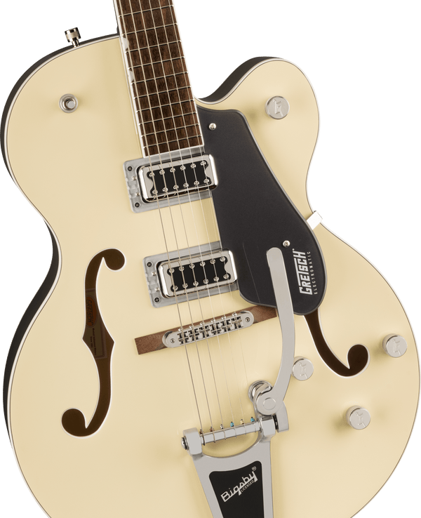 Gretsch G5420T Electromatic Classic Hollow Body Single-Cut with Bigsby Laurel Fingerboard Two-Tone Vintage White/London Grey