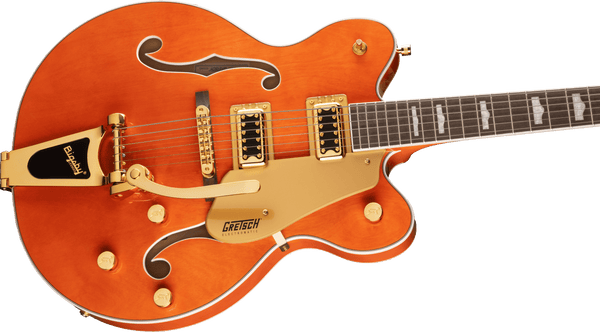 Gretsch G5422TG Electromatic Classic Hollow Body Double-Cut with Bigsby and Gold Hardware Laurel Fingerboard Orange Stain