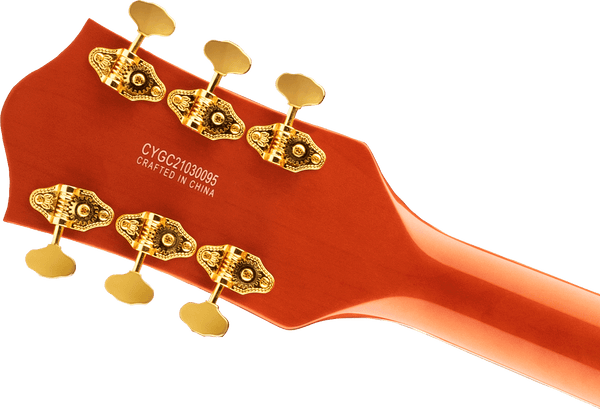 Gretsch G5422TG Electromatic Classic Hollow Body Double-Cut with Bigsby and Gold Hardware Laurel Fingerboard Orange Stain