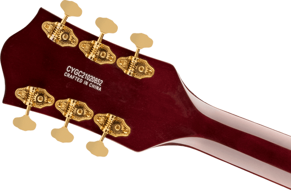 Gretsch G5422TG Electromatic Classic Hollow Body Double-Cut with Bigsby and Gold Hardware Laurel Fingerboard Walnut Stain