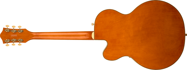 Gretsch Synchromatic Nashville Hollow Body Single-Cut with Bigsby Ebony Fingerboard 50's Orange Stain