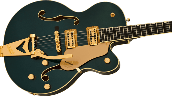 Gretsch Synchromatic Nashville Hollow Body Single-Cut with Bigsby Ebony Fingerboard Cadillac Green