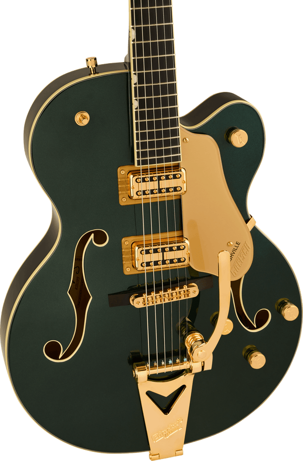 Gretsch Synchromatic Nashville Hollow Body Single-Cut with Bigsby Ebony Fingerboard Cadillac Green