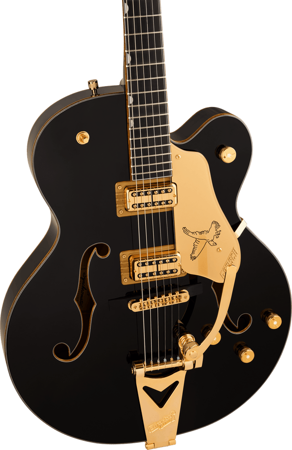 Gretsch Synchromatic Falcon Hollow Body Single-Cut with Bigsby Ebony Fingerboard Black