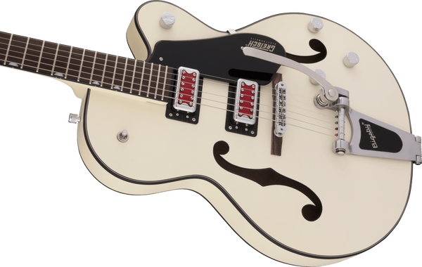 Gretsch G5410T Electromatic "Rat Rod" Hollow Body Single-Cut with Bigsby Rosewood Fingerboard Matte Vintage White