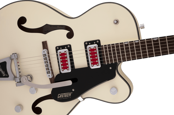 Gretsch G5410T Electromatic "Rat Rod" Hollow Body Single-Cut with Bigsby Rosewood Fingerboard Matte Vintage White