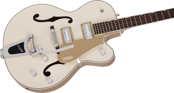 Gretsch G5410T Limited Edition Electromatic Tri-Five Hollow Body Single-Cut with Bigsby Rosewood Fingerboard Two-Tone Vintage White/Casino Gold