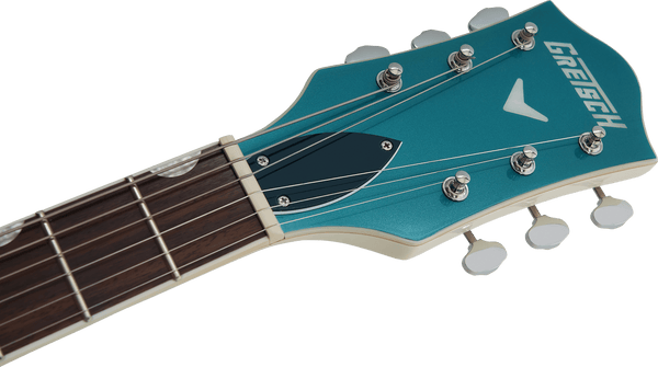 Gretsch G5410T Limited Edition Electromatic Tri-Five Hollow Body Single-Cut with Bigsby Rosewood Fingerboard Two-Tone Ocean Turquoise/Vintage White