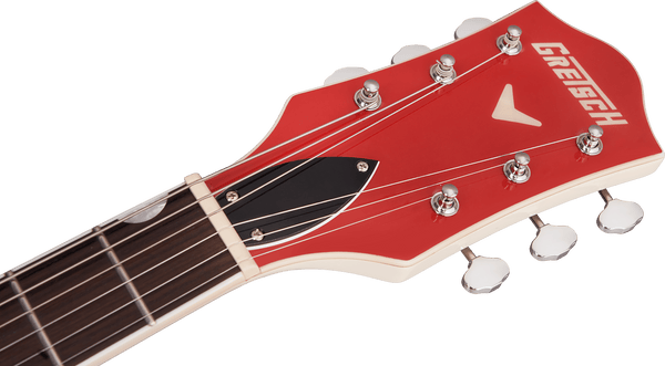 Gretsch G5410T Limited Edition Electromatic Tri-Five Hollow Body Single-Cut with Bigsby Rosewood Fingerboard Two-Tone Fiesta Red/Vintage White