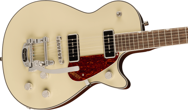 Gretsch G5210T-P90 Electromatic Jet Two 90 Single-Cut with Bigsby Laurel Fingerboard Vintage White