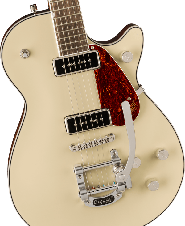 Gretsch G5210T-P90 Electromatic Jet Two 90 Single-Cut with Bigsby Laurel Fingerboard Vintage White
