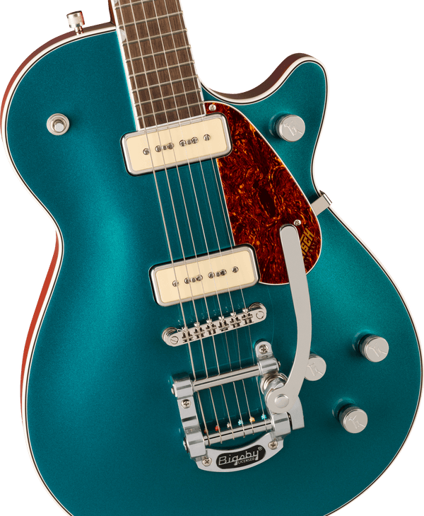 Gretsch G5210T-P90 Electromatic Jet Two 90 Single-Cut with Bigsby Laurel Fingerboard Petrol