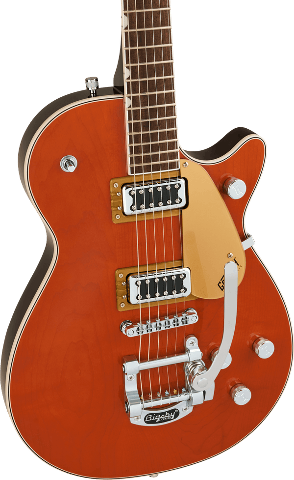 Gretsch G5230T Electromatic Jet FT Single-Cut with Bigsby Laurel Fingerboard Orange Stain