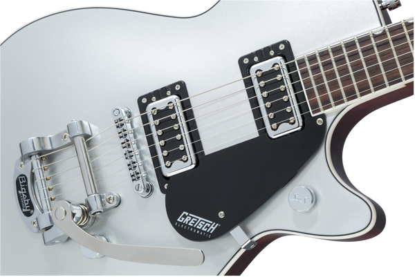 Gretsch G5230T Electromatic Jet FT Single-Cut with Bigsby Laurel Fingerboard Airline Silver