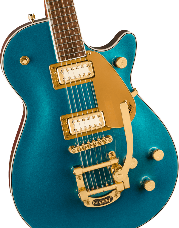 Gretsch Electromatic Pristine LTD Jet Single-Cut with Bigsby Laurel Fingerboard Petrol