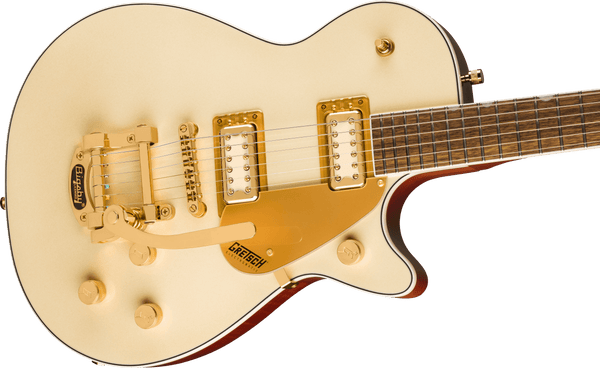 Gretsch Electromatic Pristine LTD Jet Single-Cut with Bigsby Laurel Fingerboard White Gold