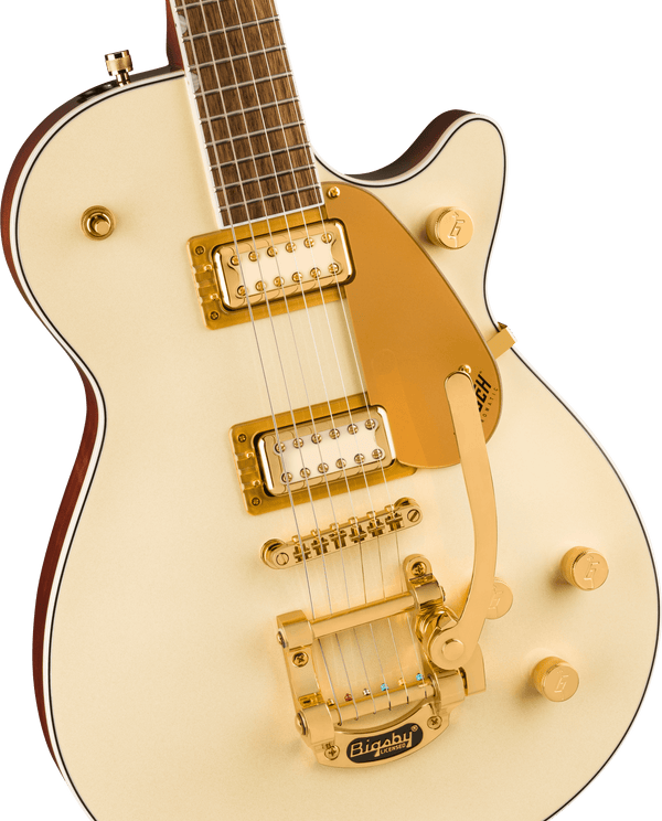 Gretsch Electromatic Pristine LTD Jet Single-Cut with Bigsby Laurel Fingerboard White Gold