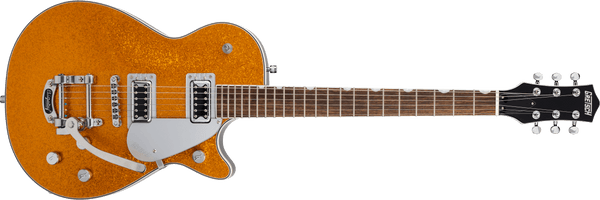 Gretsch G5230T Electromatic Sparkle Jet FT Single-Cut with Bigsby Laurel Fingerboard Gold Sparkle