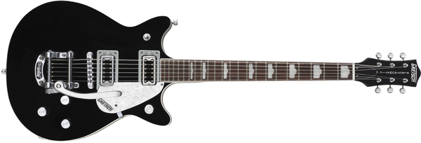 Gretsch G5445T Double Jet with Bigsby Rosewood Fingerboard Black