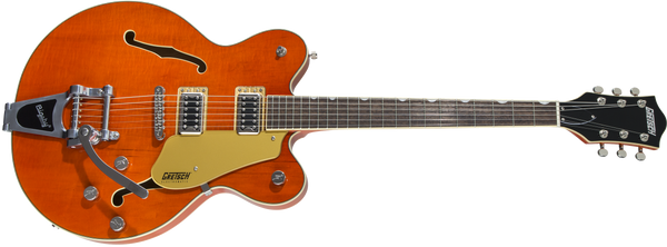 Gretsch G5622T Electromatic Center Block Double-Cut with Bigsby Laurel Fingerboard Orange Stain
