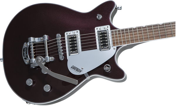 Gretsch G5232T Electromatic Double Jet FT with Bigsby Laurel Fingerboard Dark Cherry Metallic