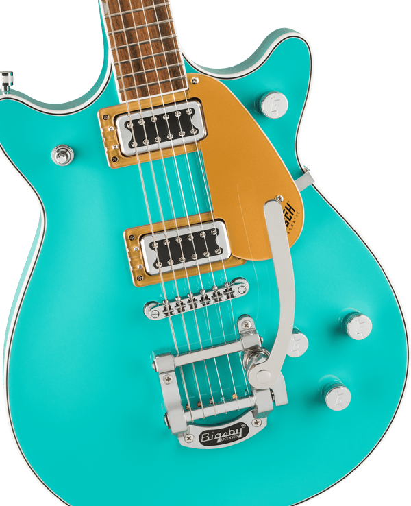 Gretsch G5232T Electromatic Double Jet FT with Bigsby Laurel Fingerboard Caicos Green