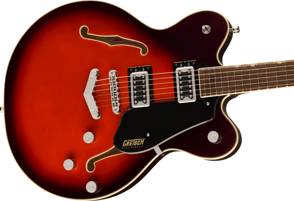 Gretsch G5622 Electromatic Center Block Double-Cut with V-Stoptail Laurel Fingerboard Claret Burst
