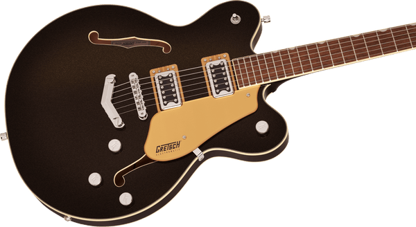 Gretsch G5622 Electromatic Center Block Double-Cut with V-Stoptail Laurel Fingerboard Black Gold