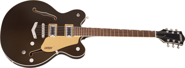 Gretsch G5622 Electromatic Center Block Double-Cut with V-Stoptail Laurel Fingerboard Black Gold